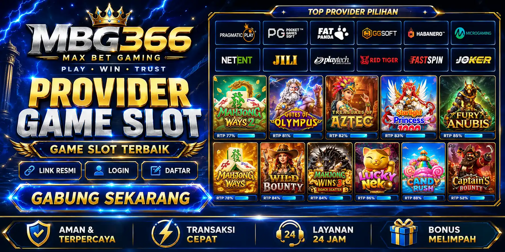 Provider Game MBG366